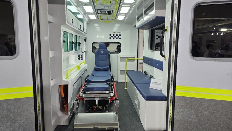 구급차로 활용하는 ST1. / 사진=박성수 기자