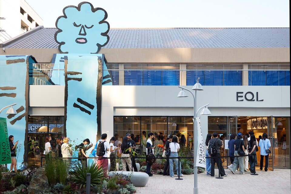 지난해 성수동에 오픈한 한섬 이큐엘 그로브. / 사진=한섬