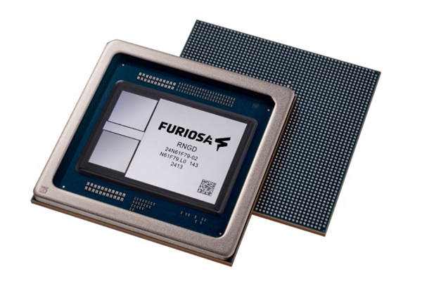 퓨리오사AI의 NPU 반도체 '레니게이드(RNGD)' / 사진=퓨리오사AI