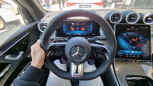 GLC 운전석. / 사진=최동훈 기자