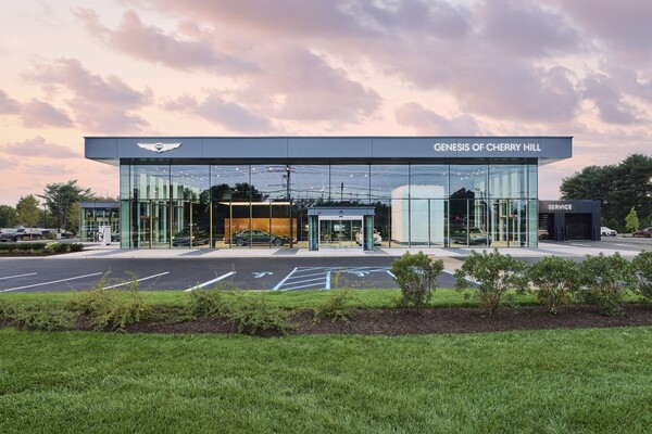 미국 뉴저지에서 운영 중인 제네시스 독립 전시장. / 사진=제네시스 미국 법인