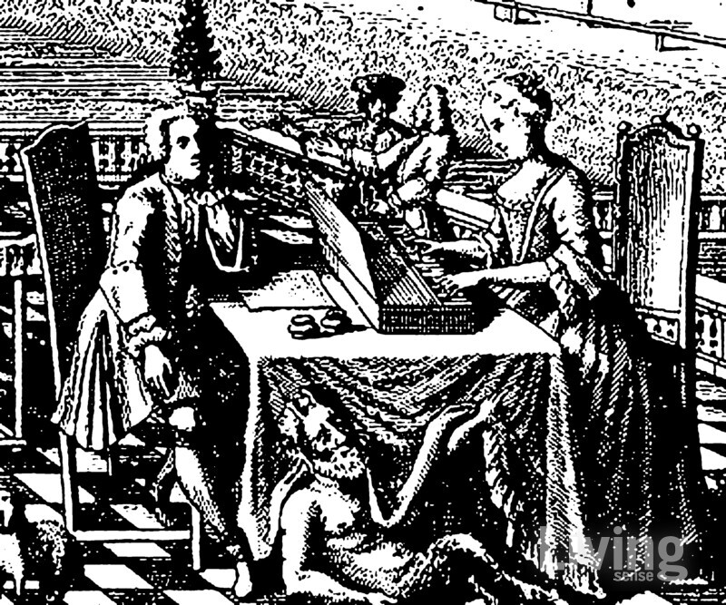 음악의 아버지 요한 제바스티안 바흐를 있게 한 아내 안나 막달레나. 