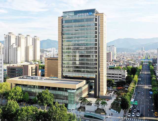 대구 수성구 DGB금융지주 사옥 / 사진=DGB금융지주