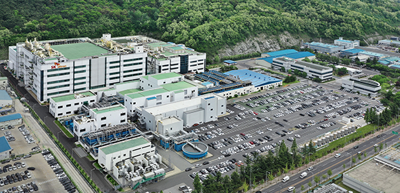 SK실트론 구미 3공장 전경. /사진=SK실트론