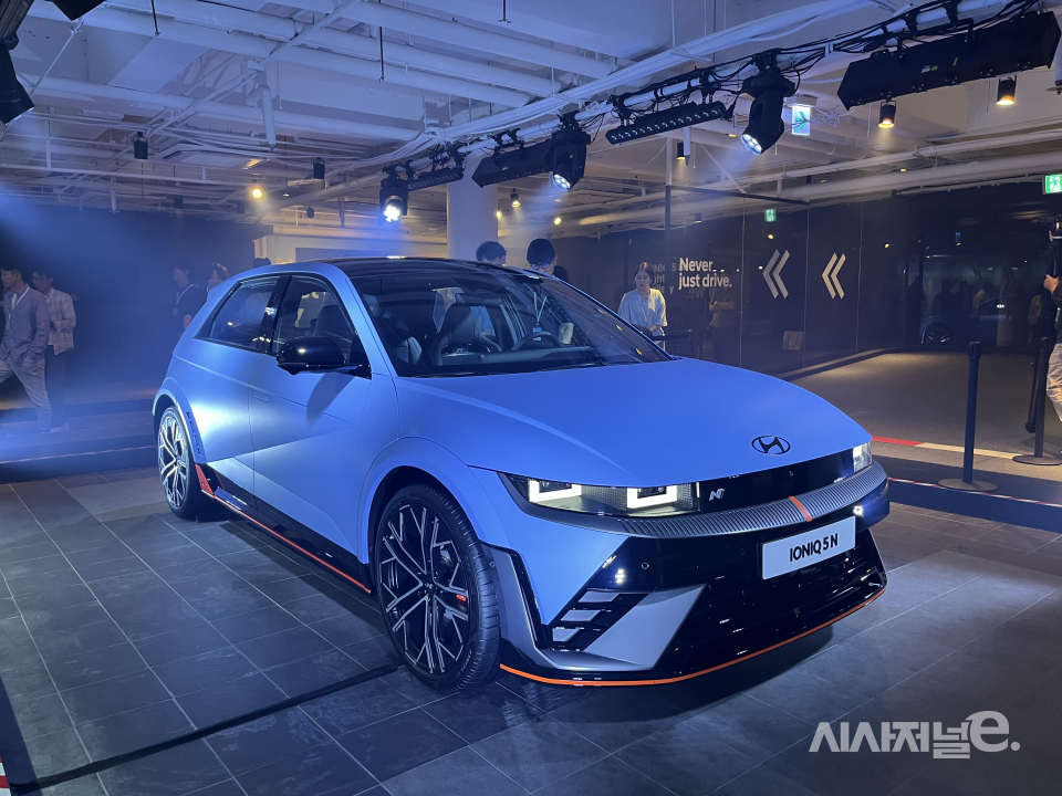 현대자동차의 고성능 순수전기차 아이오닉5 N.  / 사진=시사저널e DB