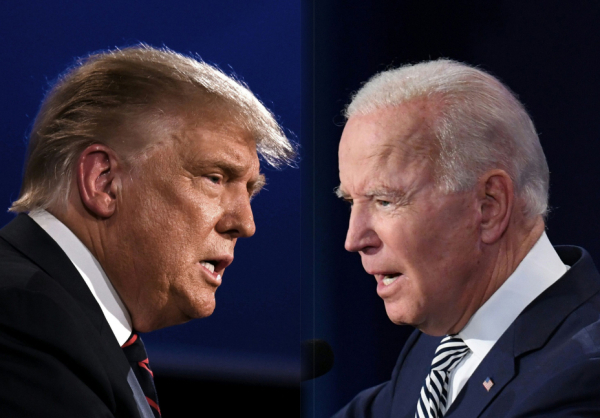 왼쪽부터 도널드 트럼프 전 미국 대통령, 조 바이든 현 미국 대통령. / 사진=연합뉴스.