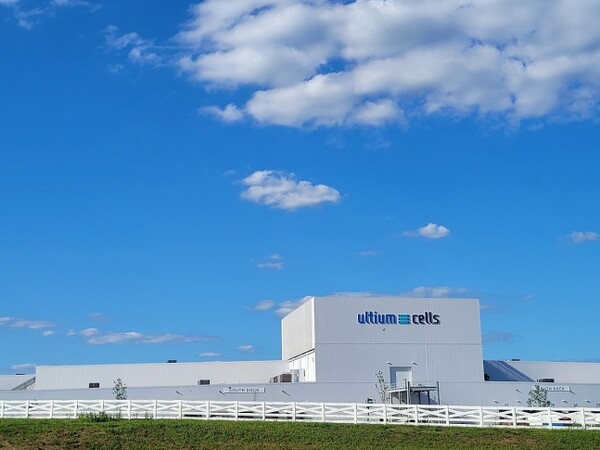 미국 테네시주 스프링힐에서 가동중인 LG에너지솔루션과 미국 제너럴모터스(GM)의 배터리 합작법인인 얼티엄셀즈의 제2공장. / 사진=연합뉴스