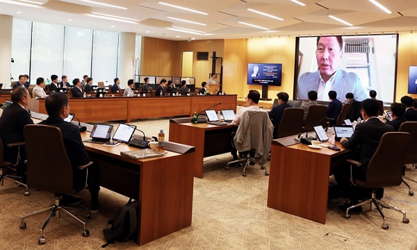 SK그룹이 지난 28일부터 29일까지 경기 이천시 SKMS연구소에서 '경영전략회의'를 열었다. / 사진=연합뉴스