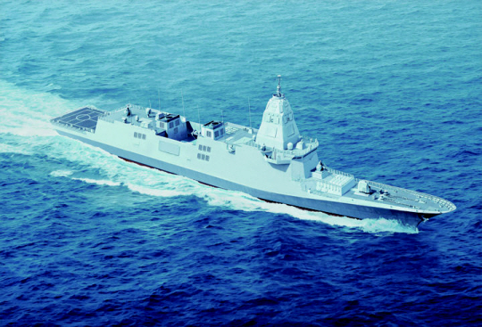 HD현대중공업이 3년 간 기본설계를 해온 한국형 차세대구축함(KDDX) 조감도. / 사진=HD현대중공업