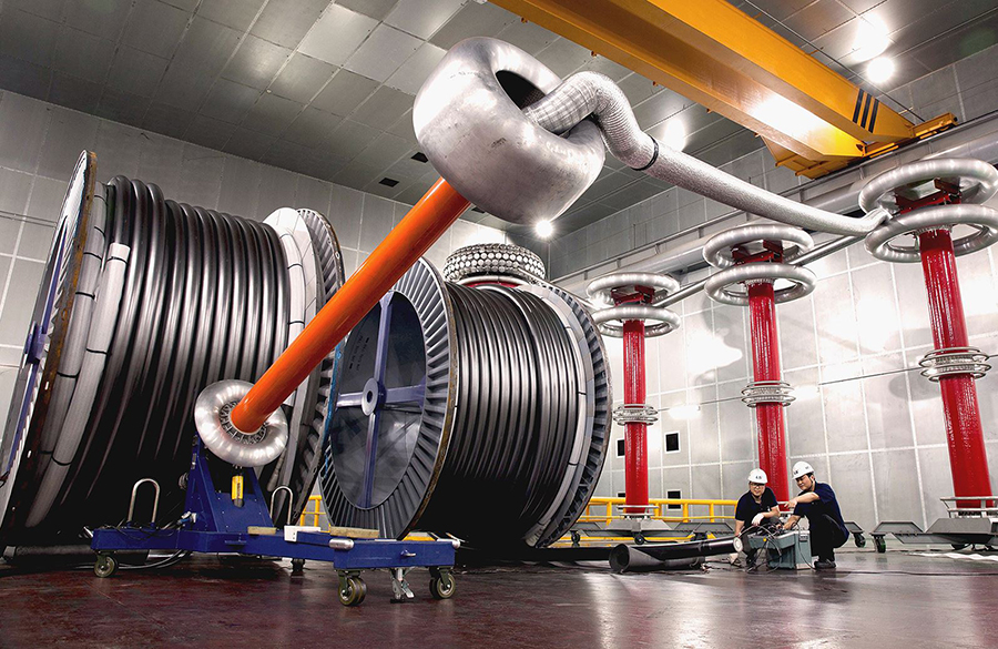 LS에코에너지의 초고압 전력 케이블. / 사진=LS