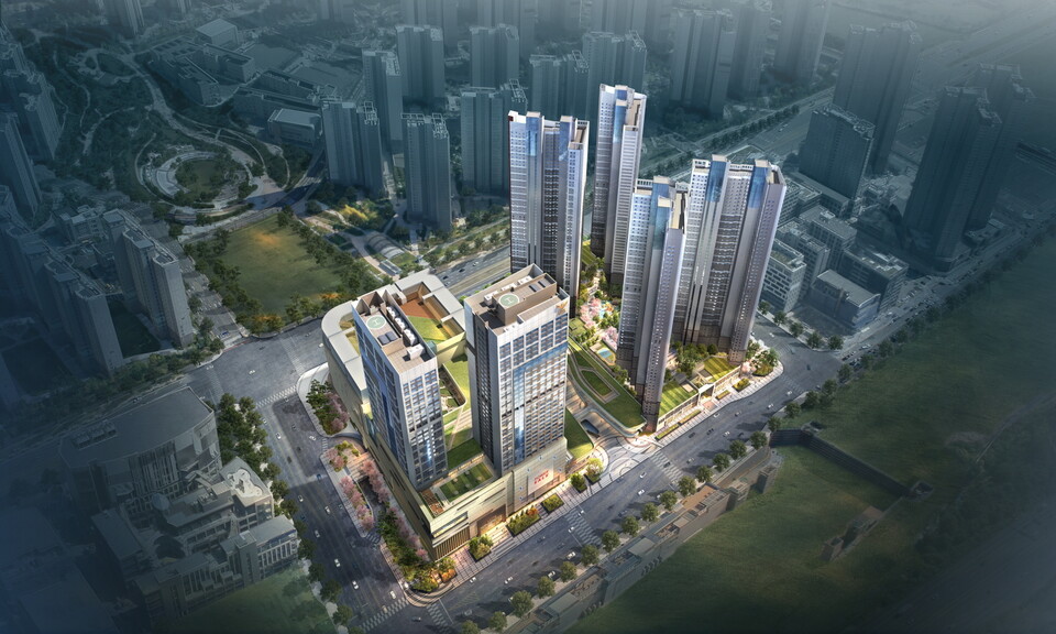 경기 화성시 ‘동탄역 롯데캐슬’ 조감도 / 사진=롯데건설