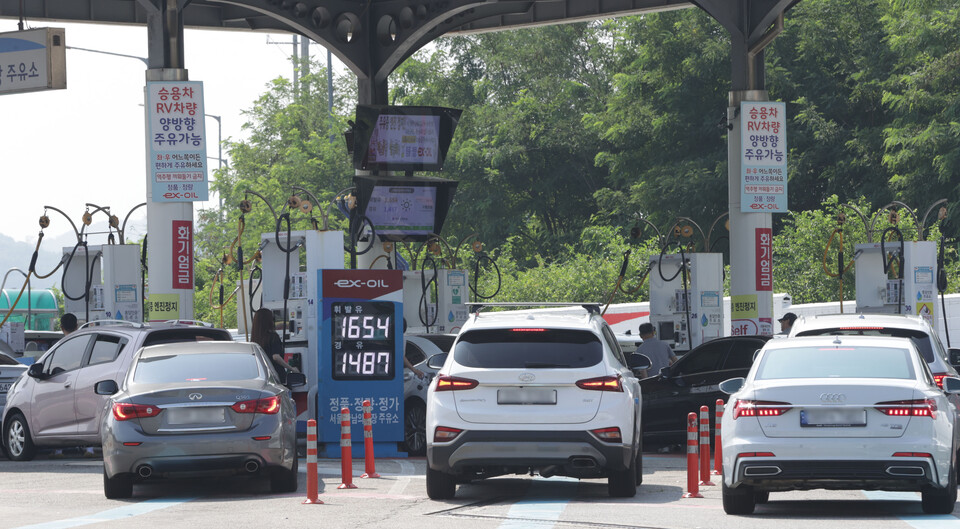 지난 4일 주유소 모습. / 사진=연합뉴스