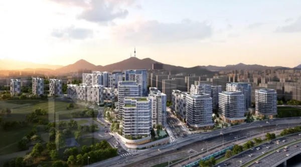 서울 용산구 한남4구역 재개발 조감도 / 사진=서울시