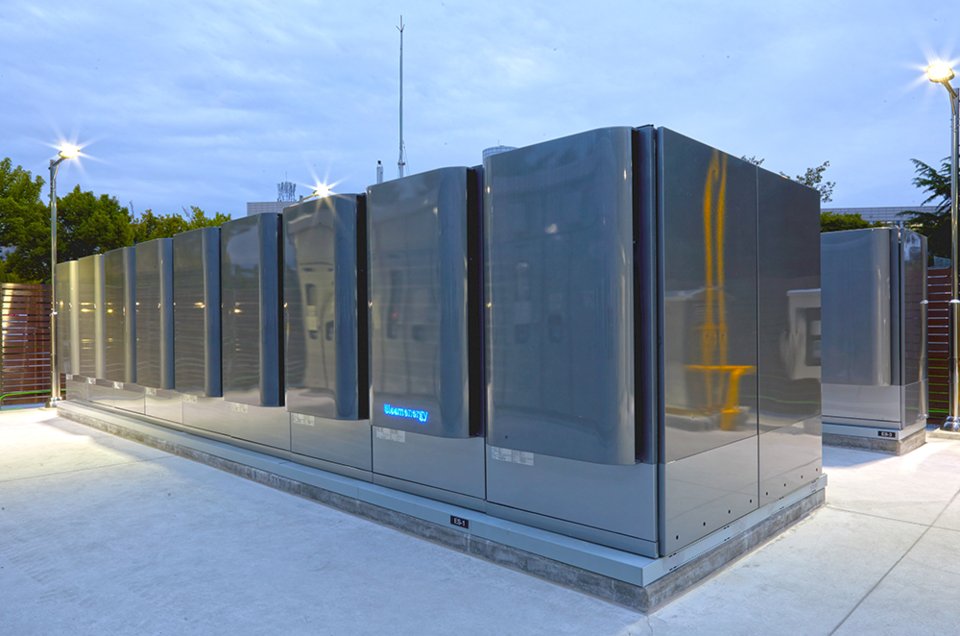 SK에코플랜트의 수소연료전지. / 사진=SK