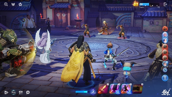 ’호연’ 턴제 덱 전투 /사진=엔씨소프트