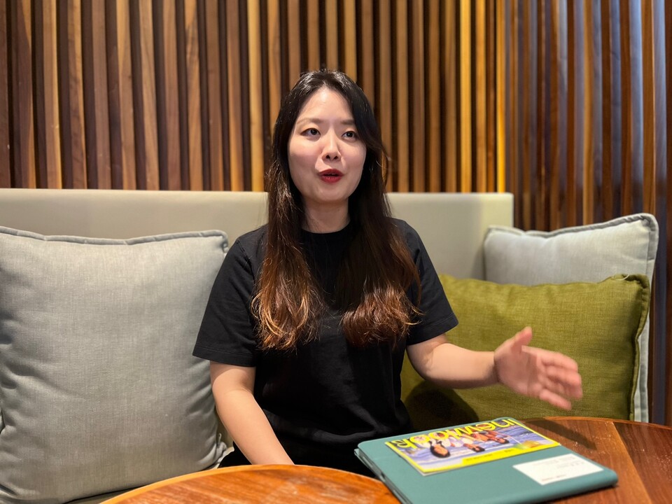 김인지 뉴룩 대표. /사진=이창원 기자