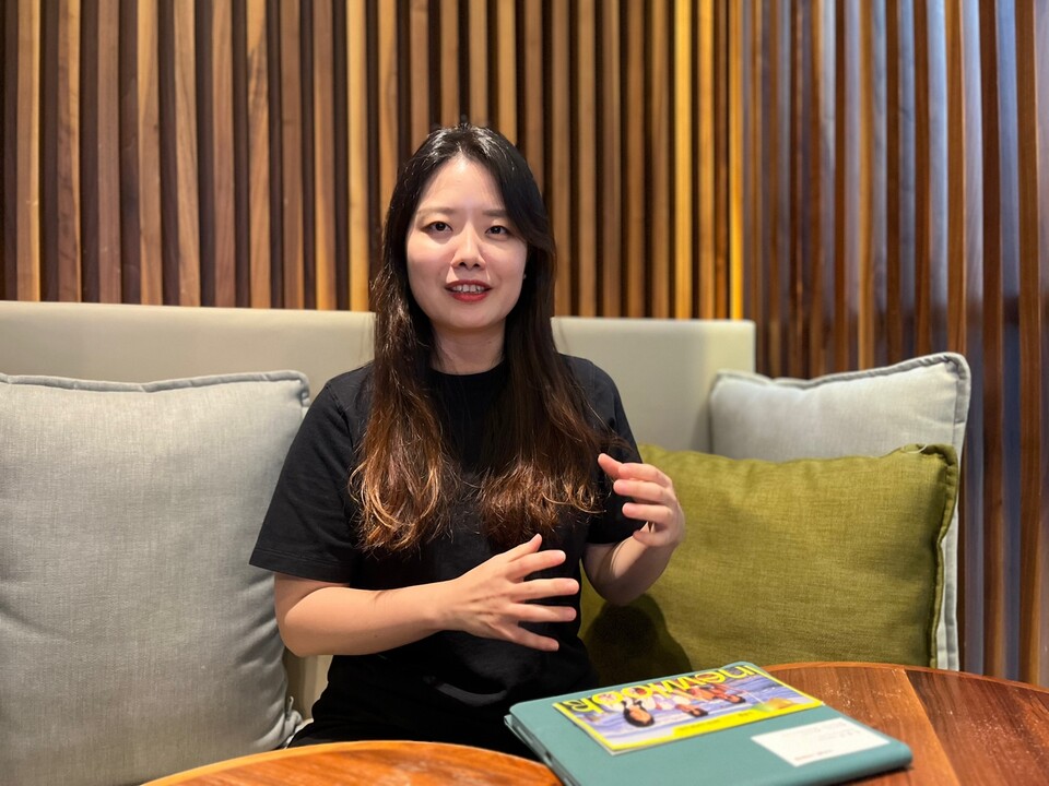 김인지 뉴룩 대표. /사진=이창원 기자