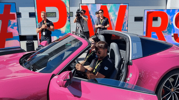 인스트럭터들이 차량 운전 요령을 설명하고 있다. / 영상=최동훈 기자