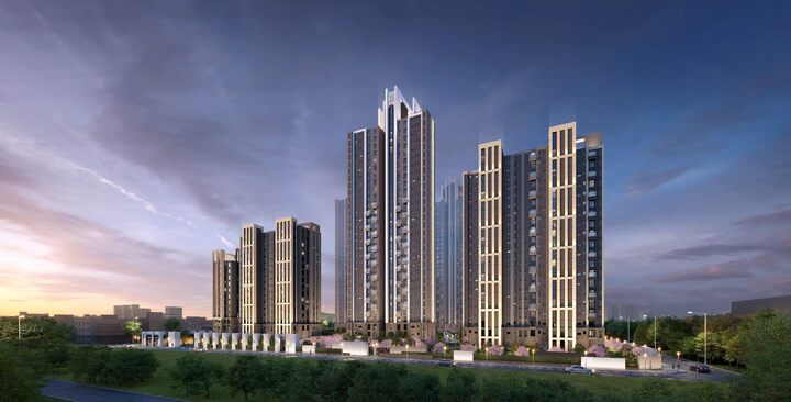 잠실우성4차 재건축 투시도 / 자료=DL이앤씨