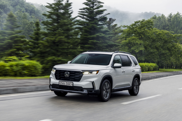 올 뉴 파일럿이 국내 도로를 달리고 있다. / 사진=혼다코리아