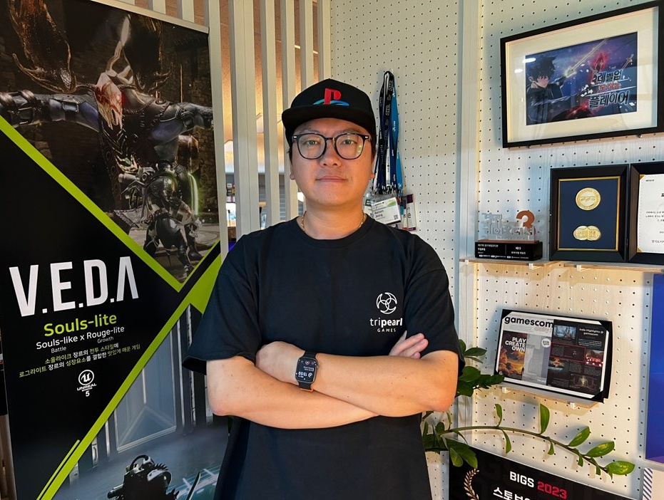 정만손 트라이펄 게임즈대표/ 사진=장민영 기자