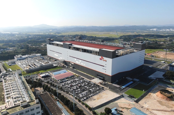 SK하이닉스 청주캠퍼스 M15 팹 전경 / 사진=SK하이닉스