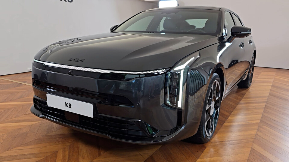 기아 K8 전면부. / 사진=박성수 기자