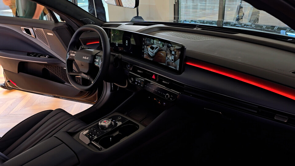 기아 K8 실내 모습. / 사진=박성수 기자
