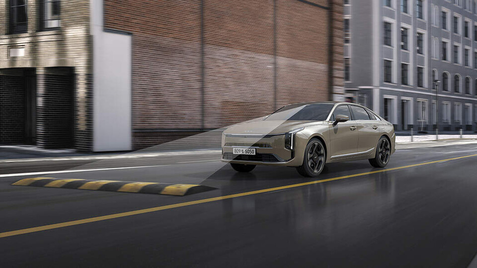 K8의 프리뷰 전자제어 서스펜션. / 사진=기아