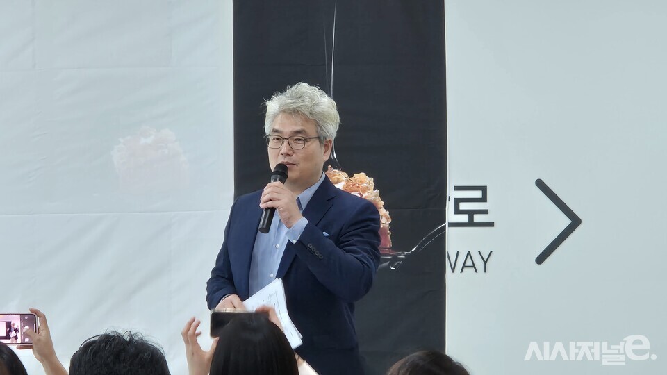 송원엽 비에이치앤바이오 대표. / 사진=한다원 기자