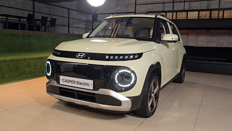 현대자동차 캐스퍼 EV 전면부. / 사진=박성수 기자