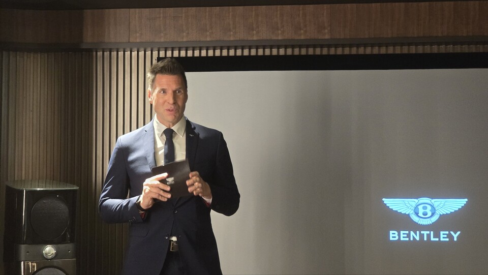 크리스티안 슐릭 벤틀리모터스코리아 총괄 상무. / 사진=박성수 기자