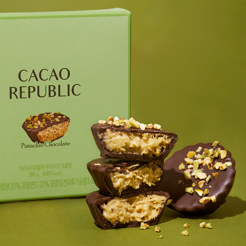 카카오리퍼블릭이 출시한 두바이식 초콜릿. / 사진=카카오리퍼블릭