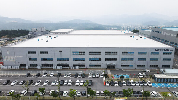충북 충주시 대소원면에 위치한 유니투스 충주1공장. / 사진=유니투스 공식 홈페이지 캡처