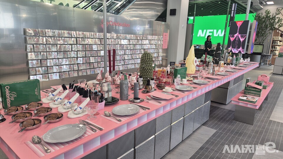 올리브영N성수 1층. / 사진=한다원 기자