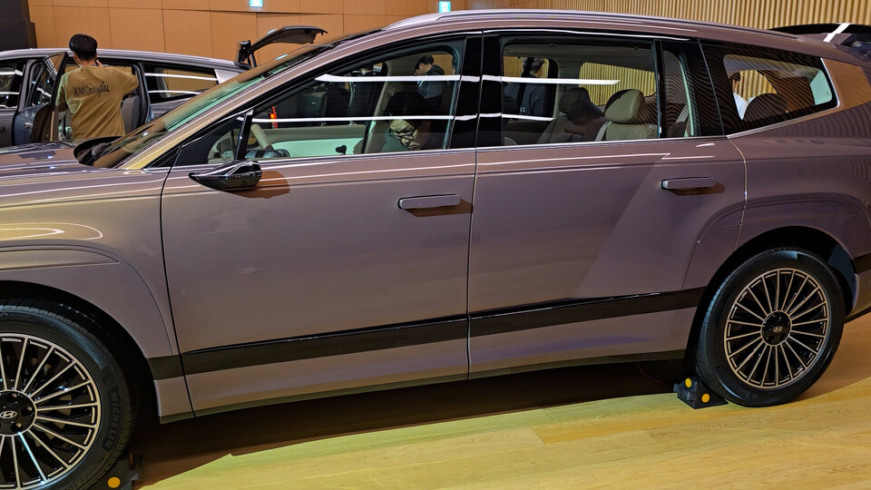 현대자동차 아이오닉9 측면부. / 사진=박성수 기자