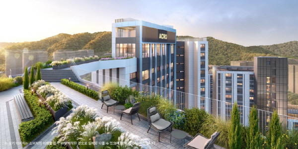 아크로 리츠카운티 부분 투시도 / 사진=DL이앤씨