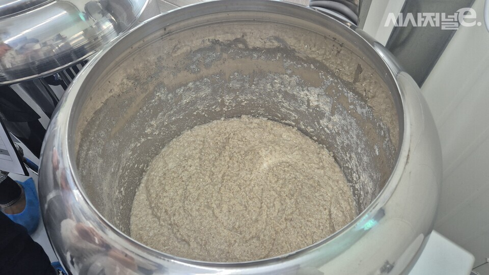 발효공방1991에서 제조 중인 감향주. / 사진=한다원 기자