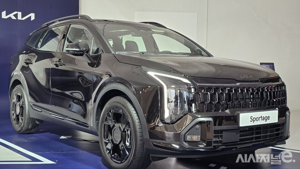 기아 스포티지 5세대 부분변경모델. 디젤 모델을 빼고 판매되고 있다. / 사진=박성수 기자