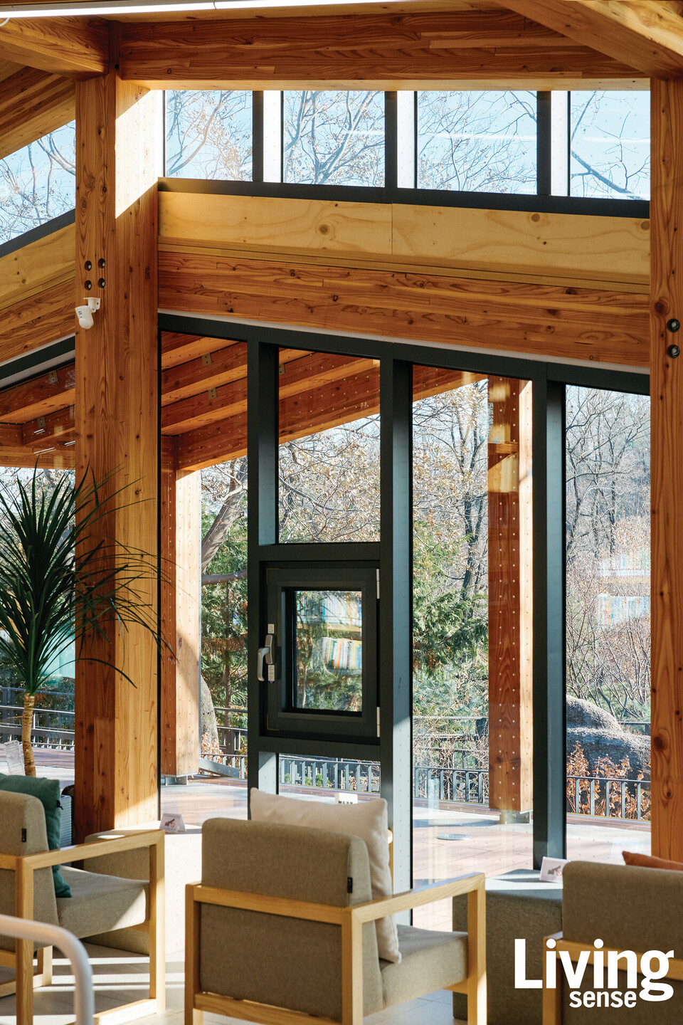 창이 유독 많은 오동숲속도서관. 낮이면 굳이 조명을 켜지 않아도 될 정도로 실내에 자연광이 가득 들어온다. 특히 창가 자리는 늘 만석일 정도로 인기인데, 이곳에서 책을 읽으면 계절마다 변화하는 아름다운 월곡산의 풍경이 그림처럼 펼쳐진다.