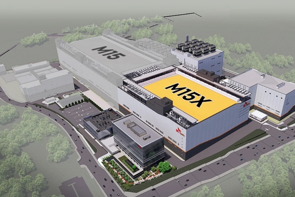 SK하이닉스의 청주 M15X 공장 조감도 / 사진=SK하이닉스