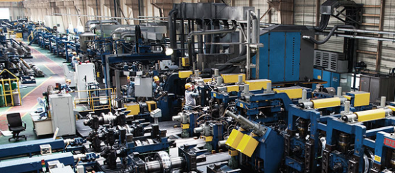 휴스틸 공장 내부 모습. / 사진=휴스틸