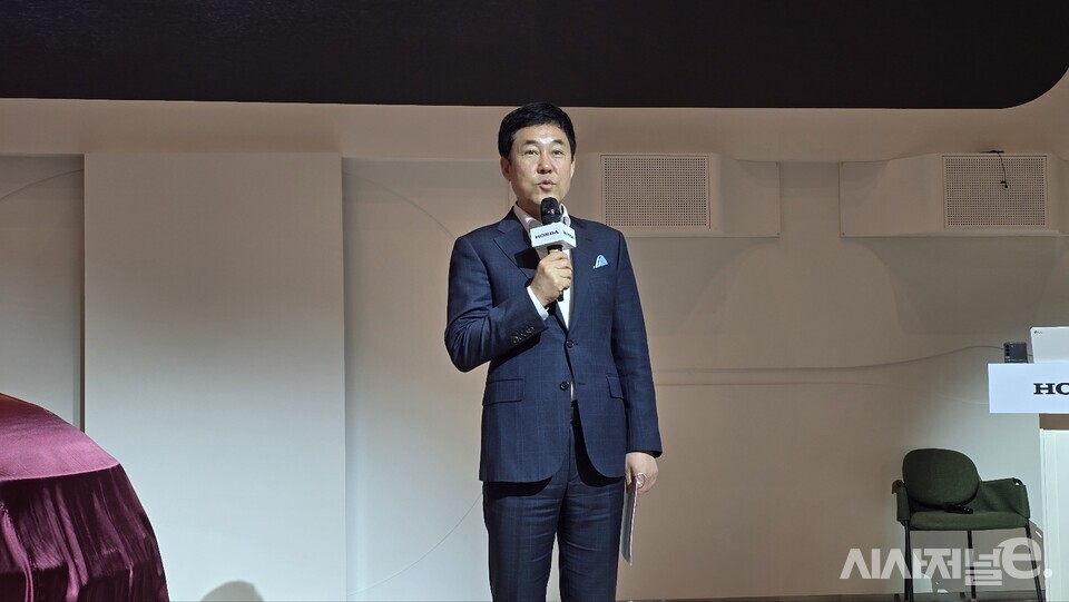 이지홍 혼다코리아 대표. / 사진=박성수 기자