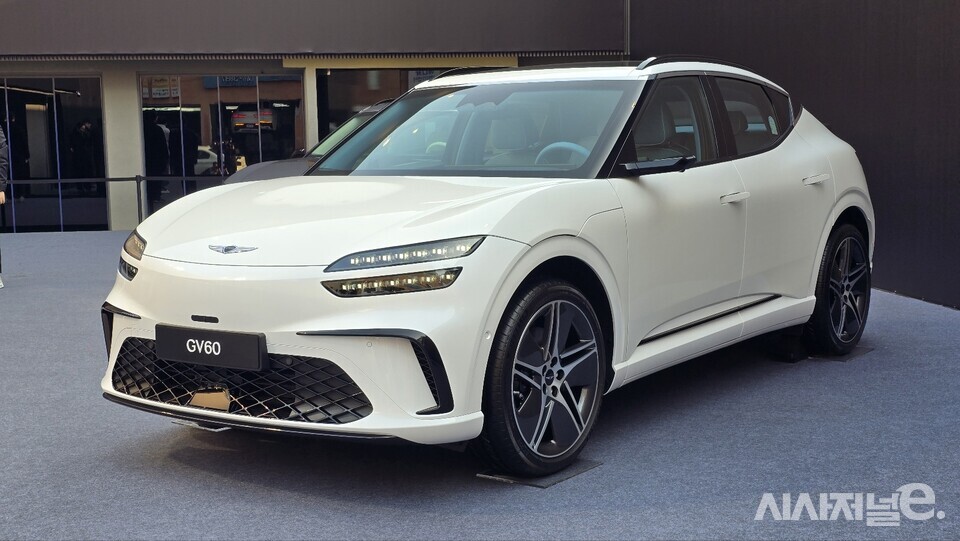 제네시스 GV60 부분변경모델. / 사진=박성수 기자