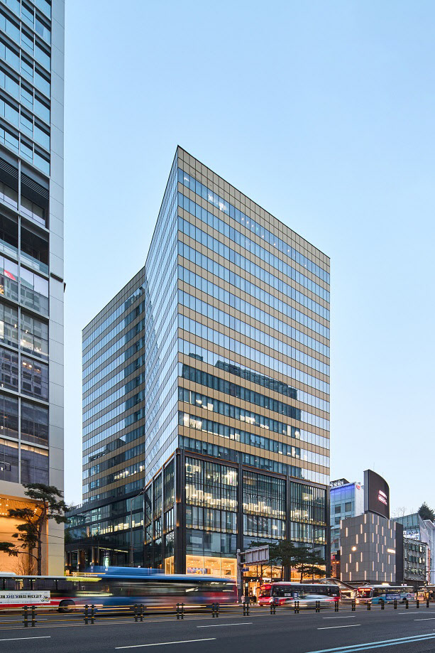 타임워크명동 빌딩 전경