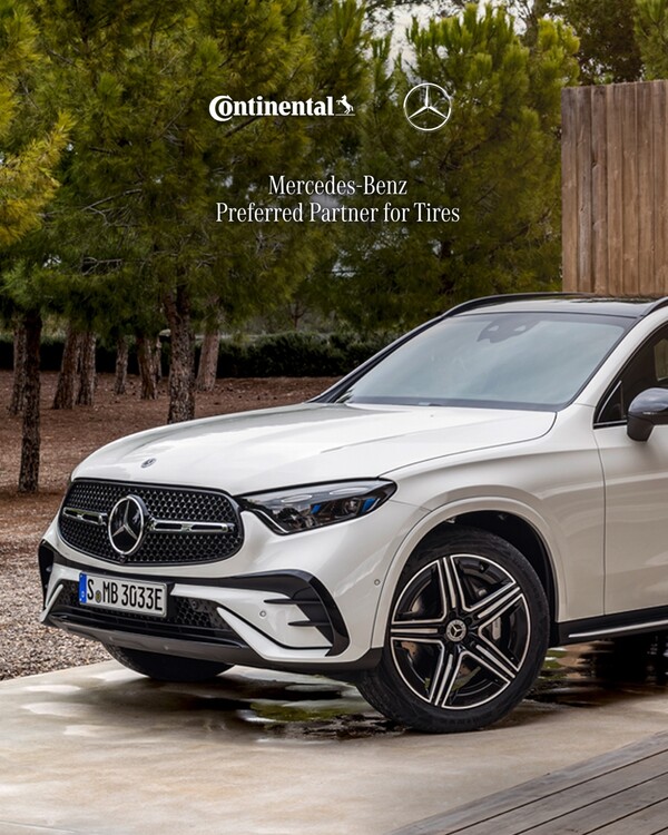 콘티넨탈 타이어 세일즈 코리아가 작년 10월 메르세데스-벤츠 코리아의 타이어 애프터세일즈 프로그램 협력사 ‘프리퍼드 파트너’에 선정됐다. / 사진=콘티넨탈 타이어 세일즈 코리아