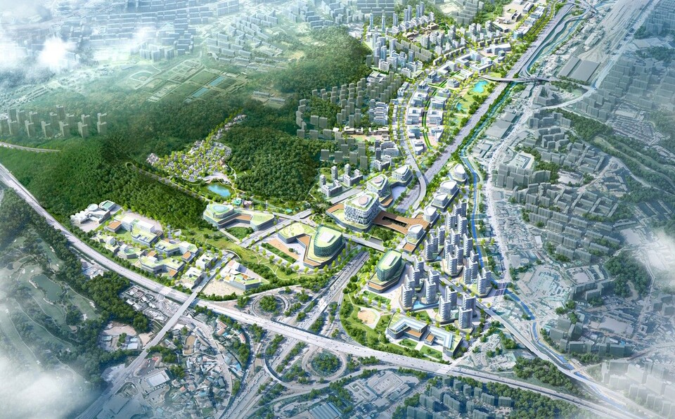 용인 플랫폼시티 조감도 / 사진=용인시