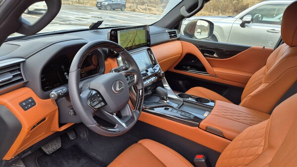 LX 700h VIP 트림의 1열 전경. / 사진=최동훈 기자