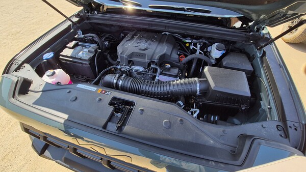 타스만 X-프로 트림의 엕. / 사진=최동훈 기자