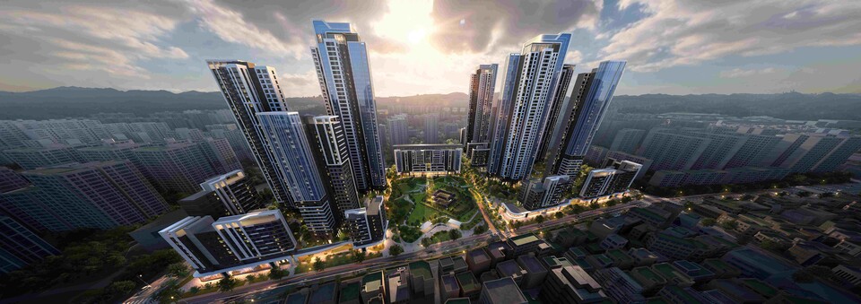 삼성물산이 올해 수주한 공사비 1조1945억원 규모의 서울 성북구 장위8구역 재개발사업/=제공 삼성물산